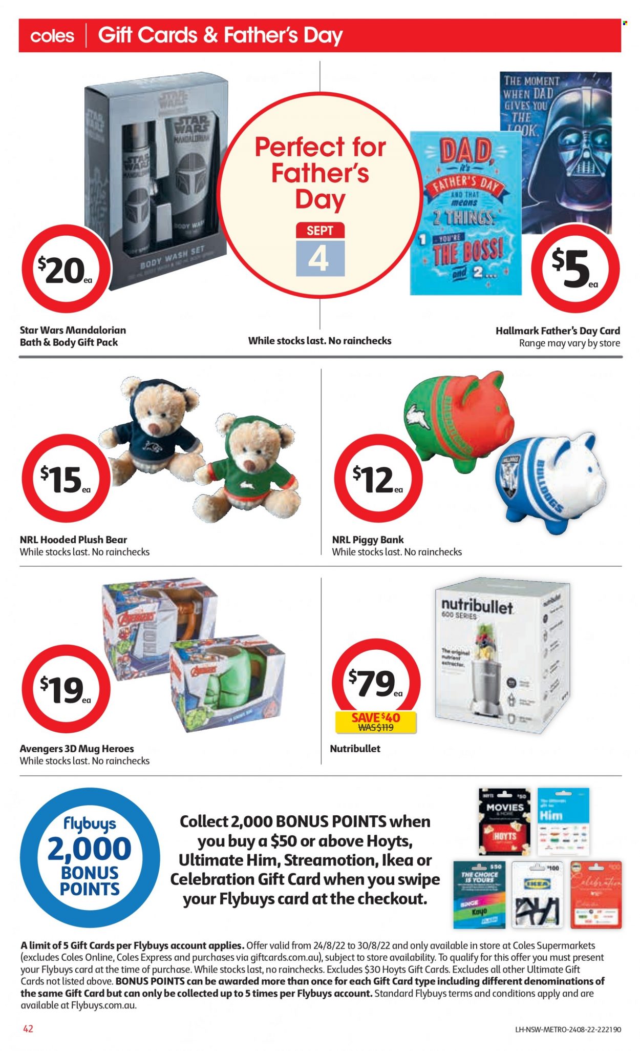 Coles catalogue - 24 Aug 2022 - 30 Aug 2022. Page 42