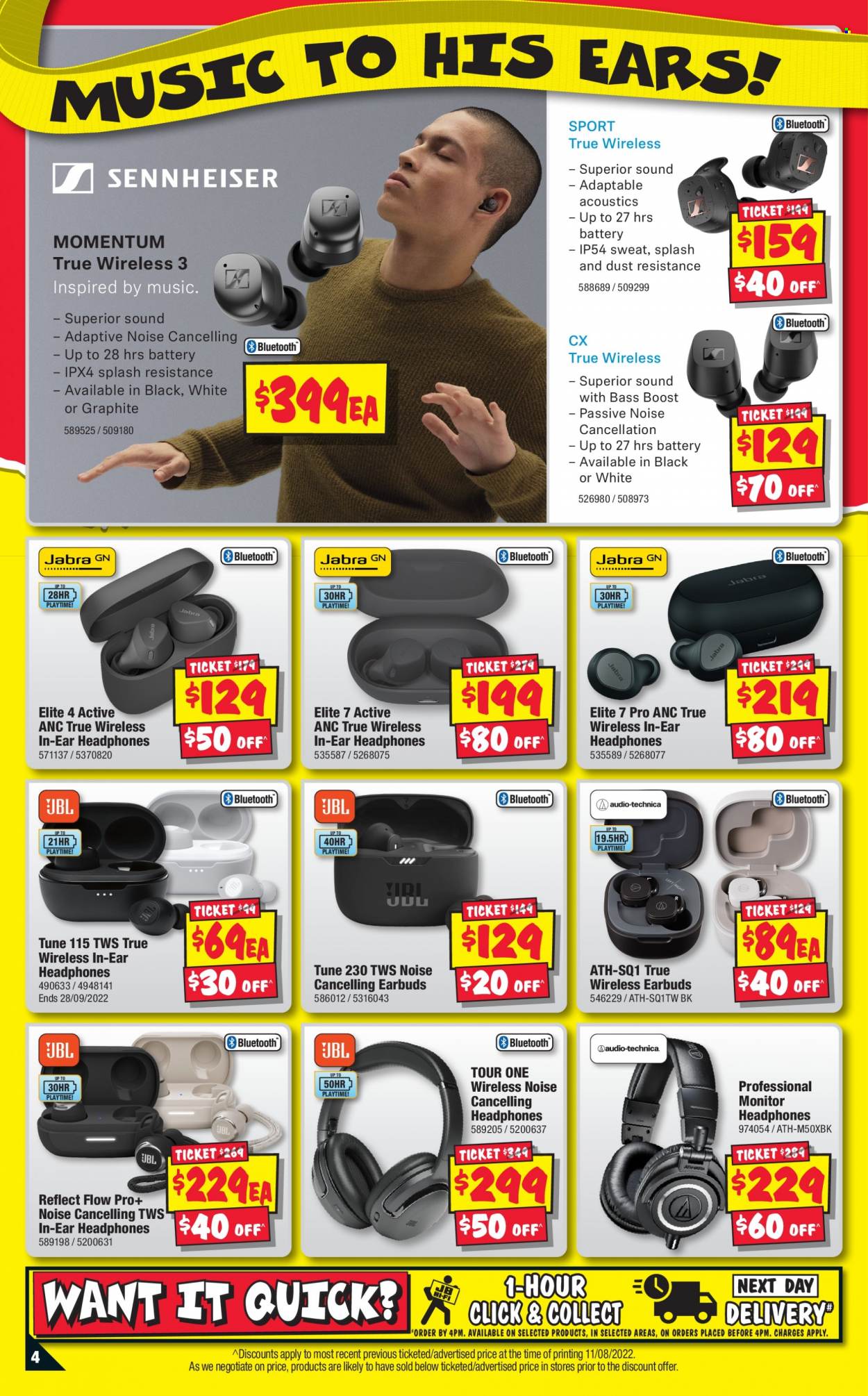 JB Hi-Fi catalogue - 25 Aug 2022 - 7 Sep 2022. Page 4