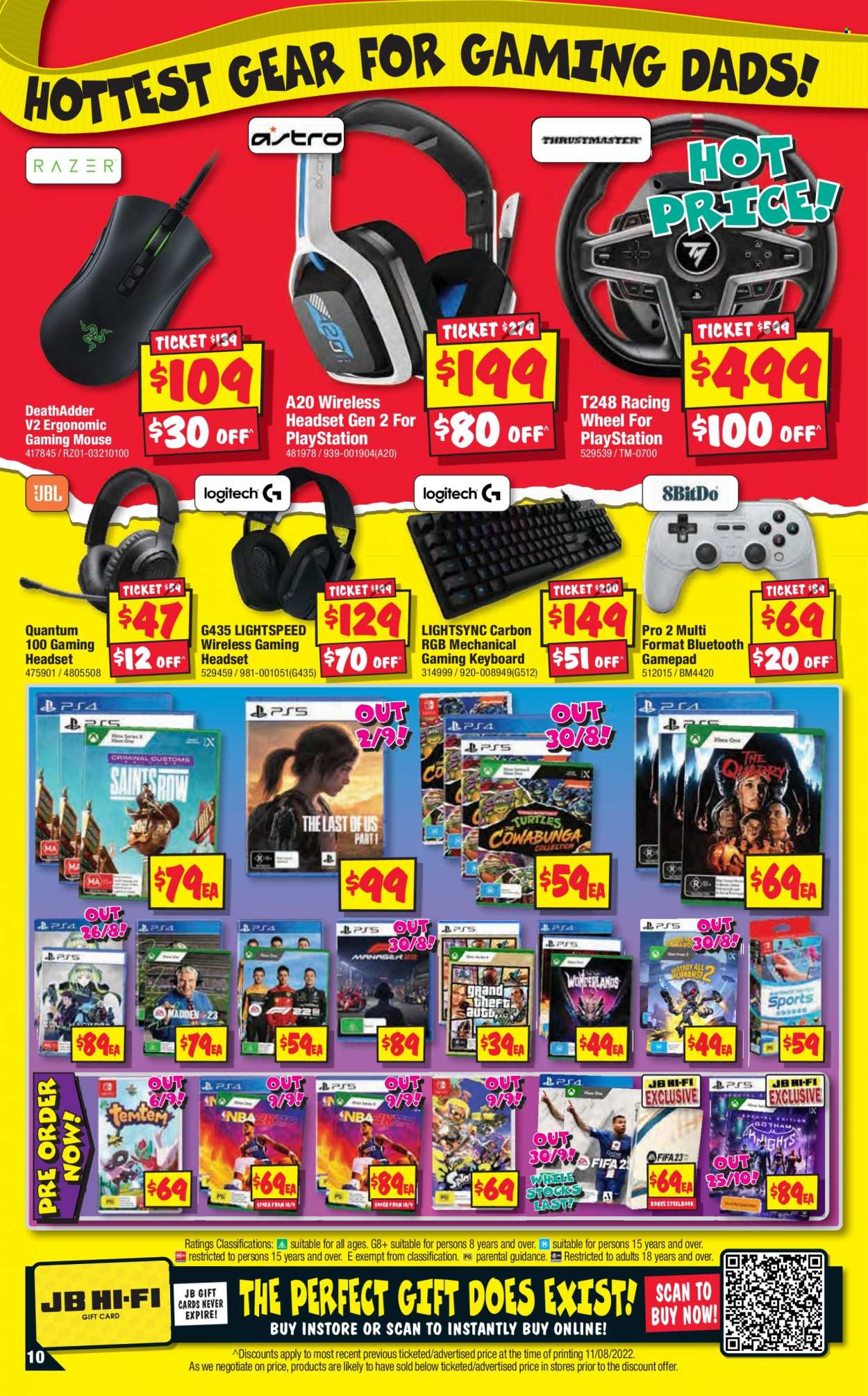 JB Hi-Fi catalogue - 25 Aug 2022 - 7 Sep 2022. Page 10