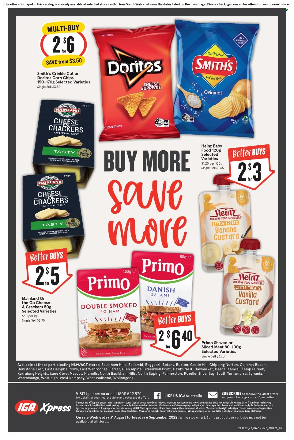 IGA Xpress catalogue - 31 Aug 2022 - 6 Sep 2022. Page 2