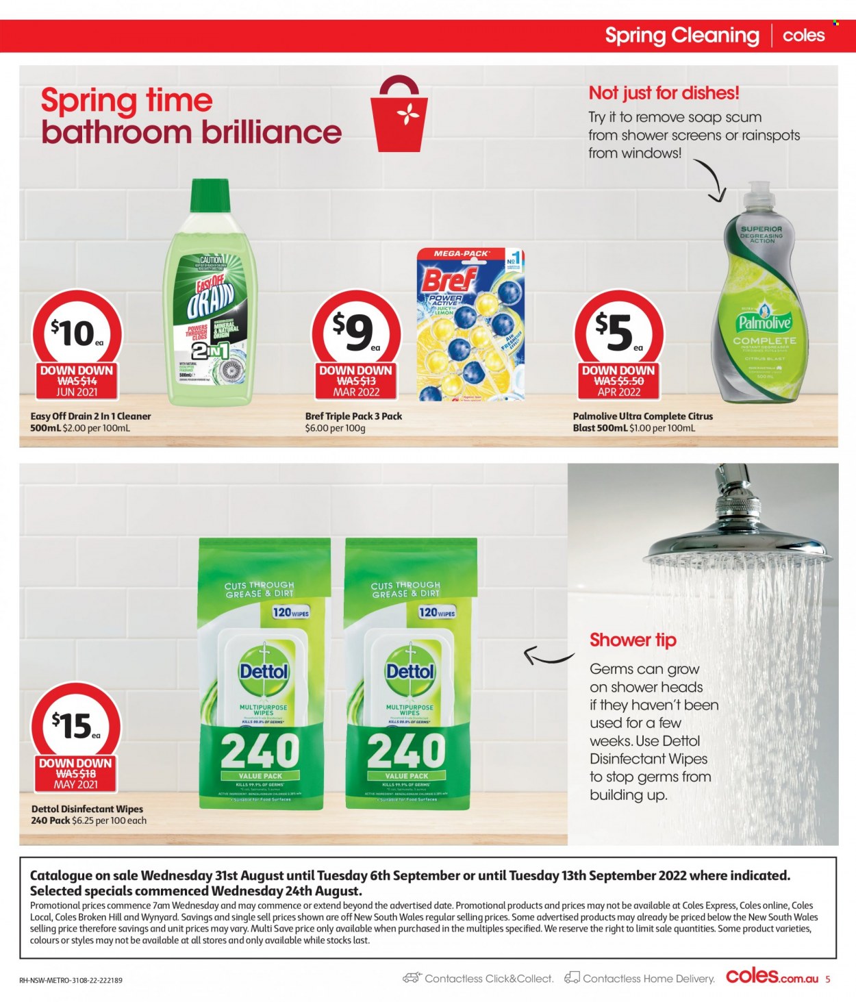 Coles catalogue - 31 Aug 2022 - 6 Sep 2022. Page 5