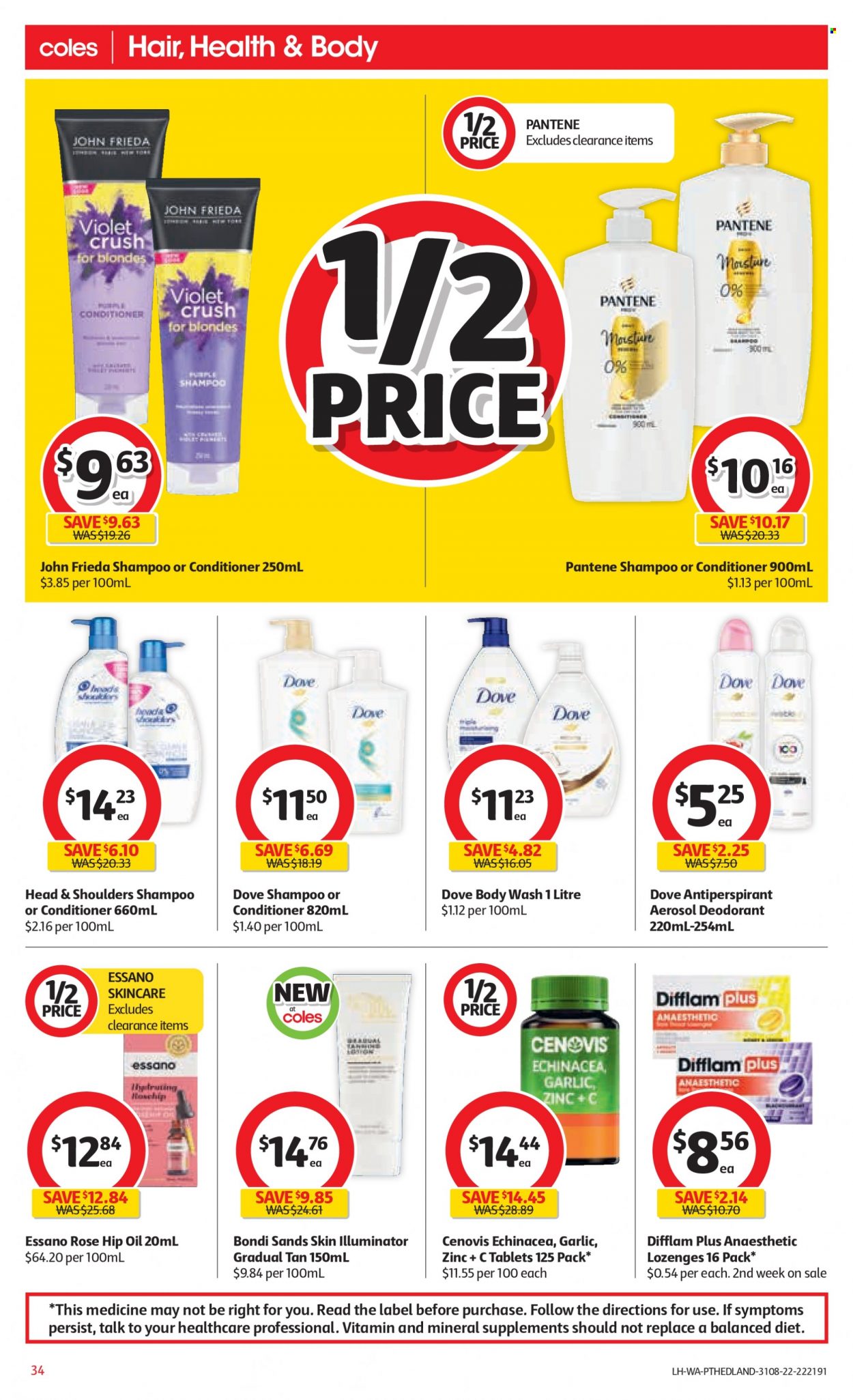 Coles catalogue - 31 Aug 2022 - 6 Sep 2022. Page 34