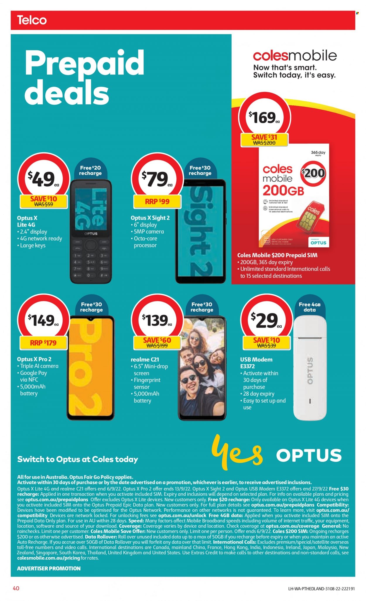 Coles catalogue - 31 Aug 2022 - 6 Sep 2022. Page 40