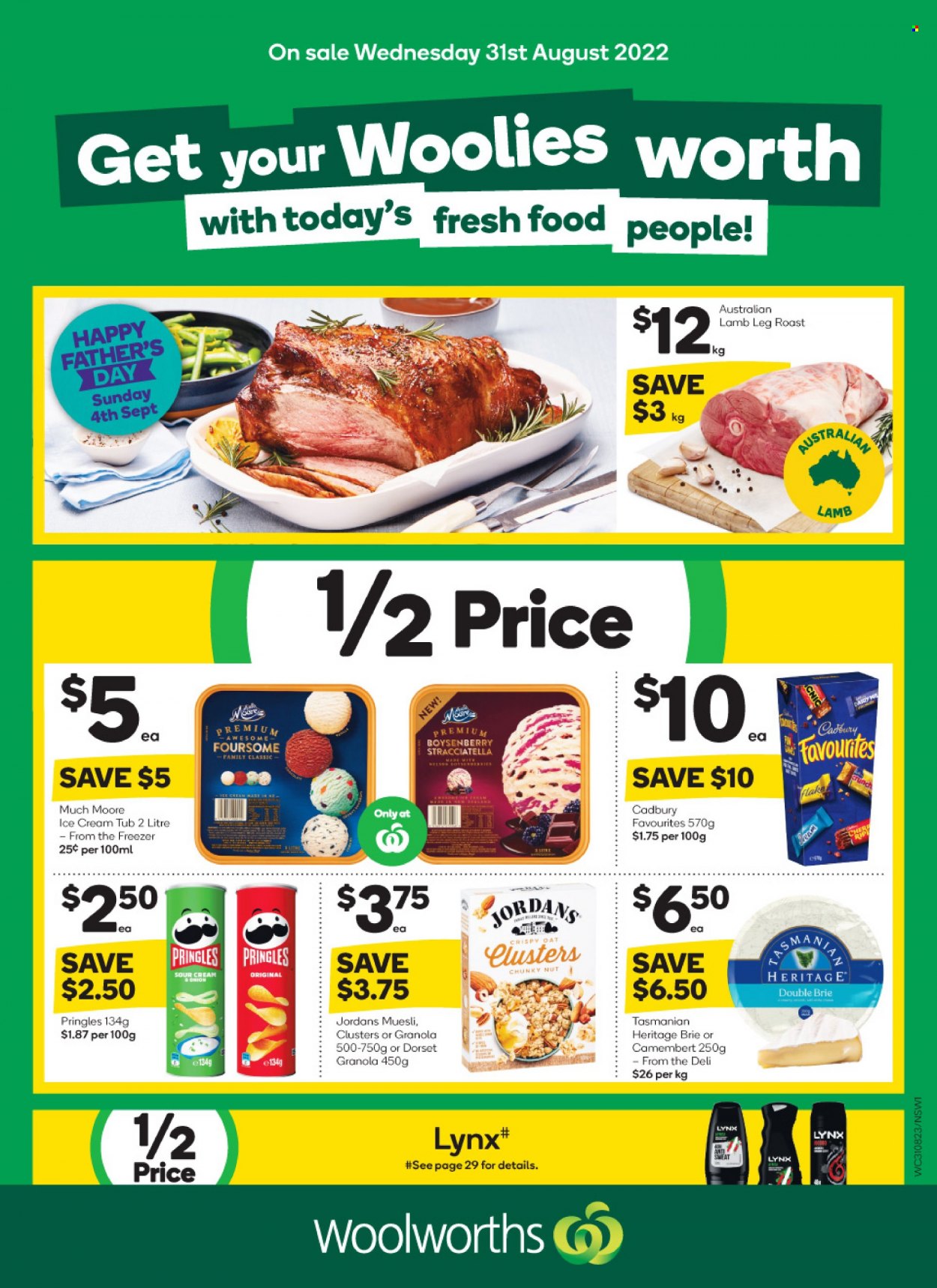 Woolworths catalogue - 31 Aug 2022 - 6 Sep 2022. Page 1