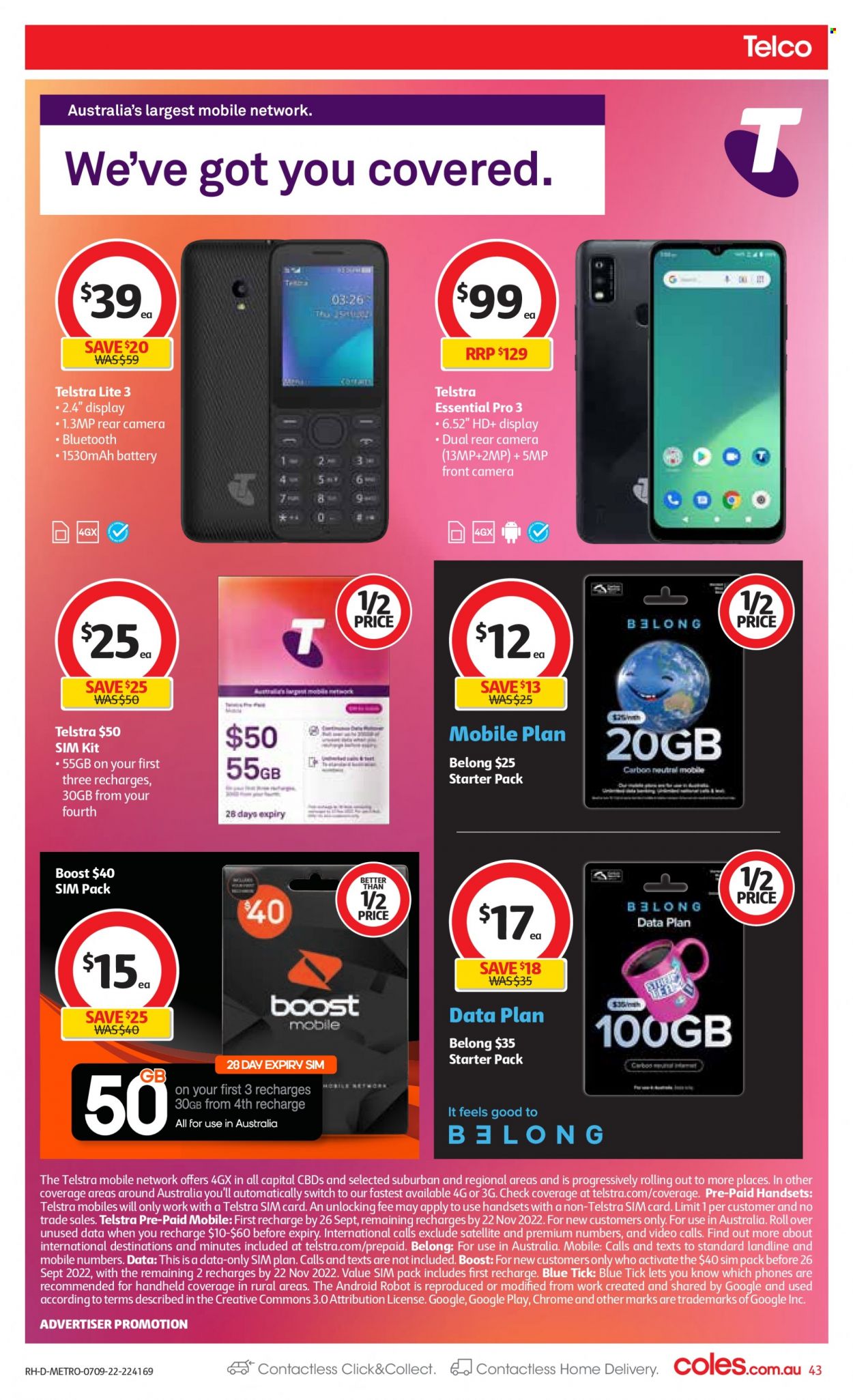 Coles catalogue - 7 Sep 2022 - 13 Sep 2022. Page 43