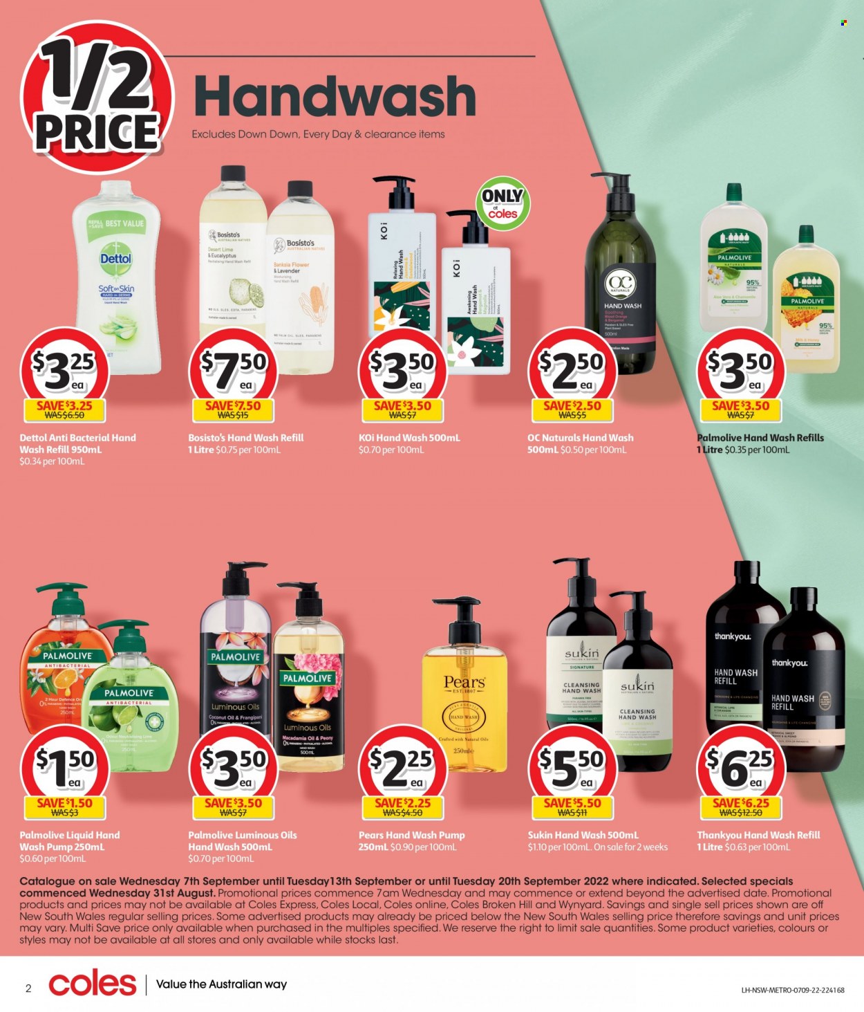 Coles catalogue - 7 Sep 2022 - 13 Sep 2022. Page 2