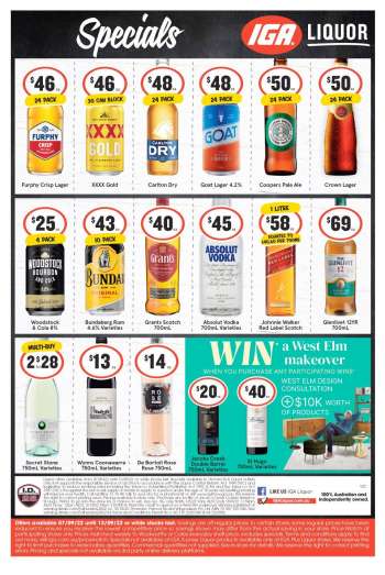 IGA LIQUOR Catalogue - 7 Sep 2022 - 13 Sep 2022.