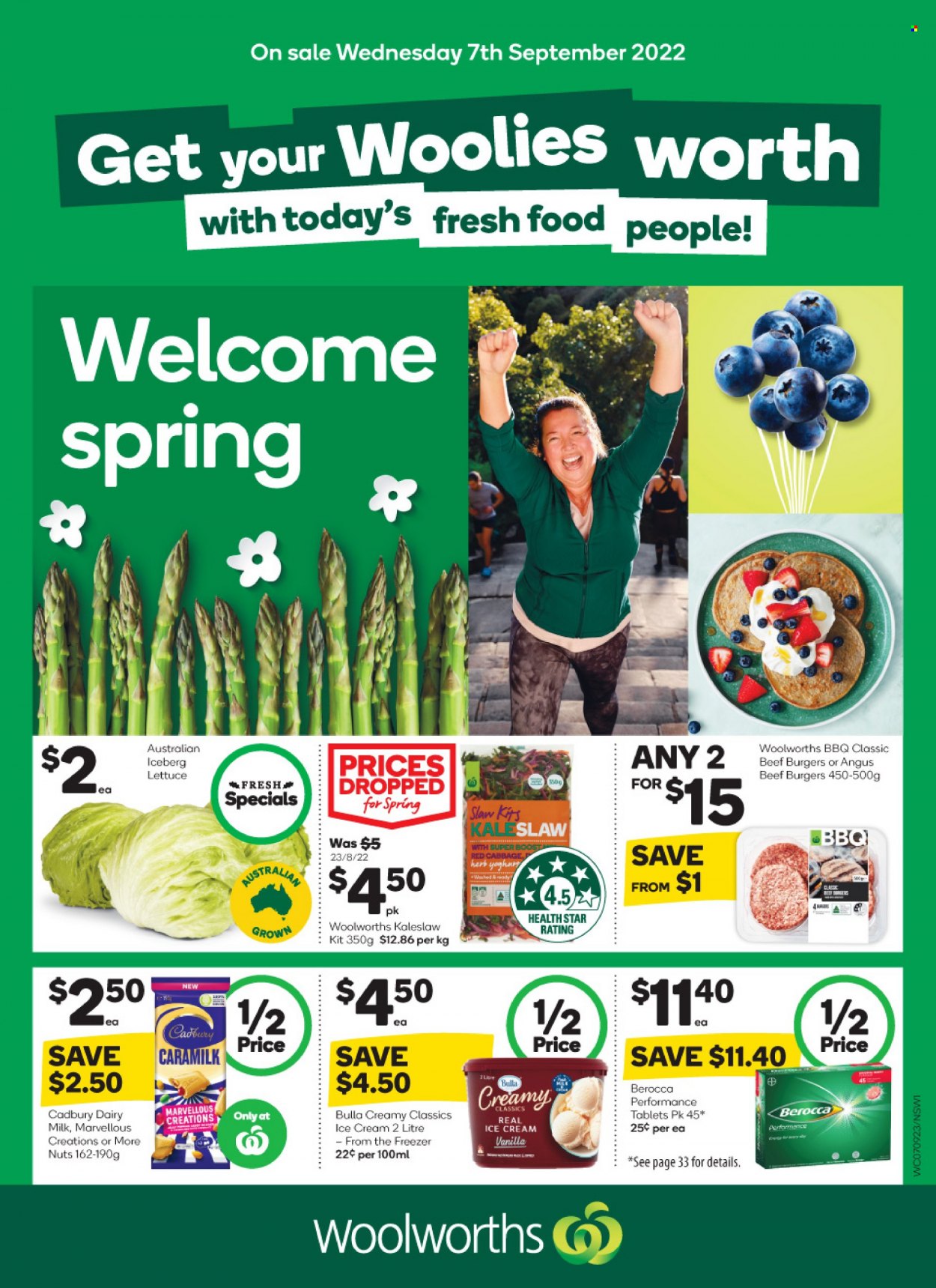 Woolworths catalogue - 7 Sep 2022 - 13 Sep 2022. Page 1