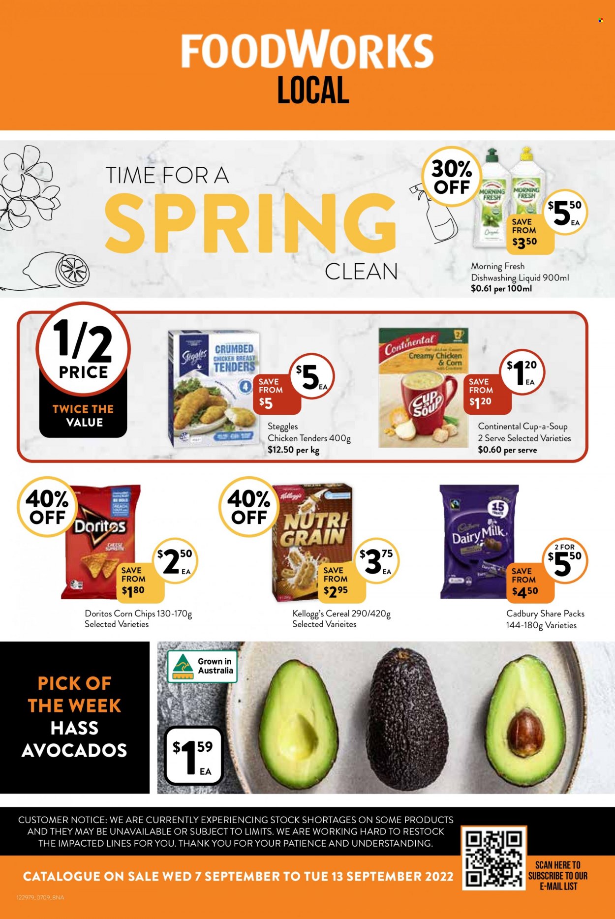 Foodworks catalogue - 7 Sep 2022 - 13 Sep 2022. Page 1