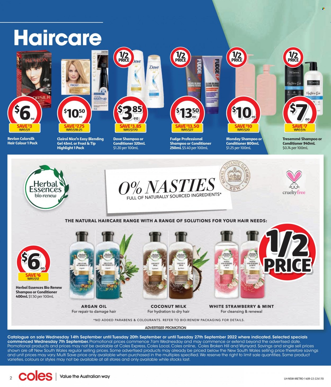 Coles catalogue - 14 Sep 2022 - 20 Sep 2022. Page 2