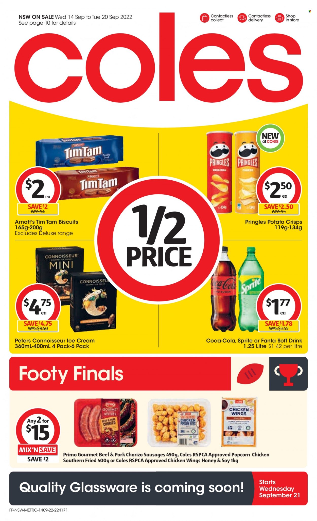 Coles catalogue - 14 Sep 2022 - 20 Sep 2022. Page 1
