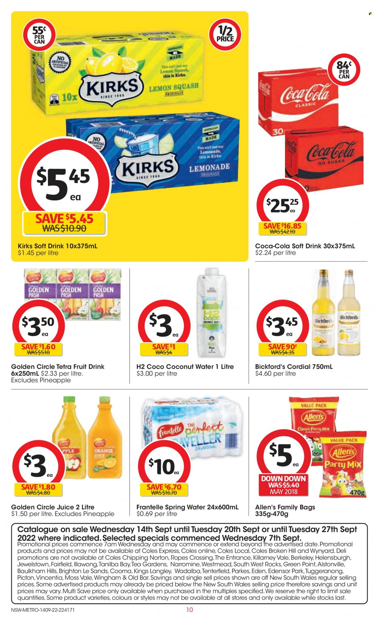 Coles catalogue - 14 Sep 2022 - 20 Sep 2022. Page 10
