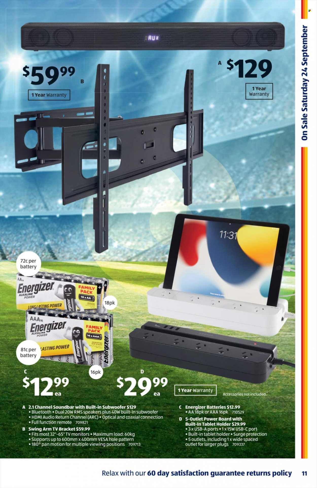 ALDI catalogue - 21 Sep 2022 - 27 Sep 2022. Page 11