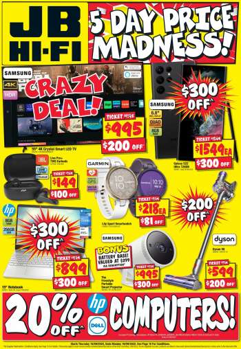 JB Hi-Fi Catalogue - 15 Sep 2022 - 19 Sep 2022.