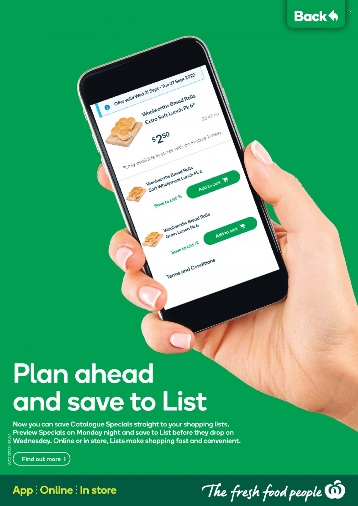Woolworths catalogue - 21 Sep 2022 - 27 Sep 2022. Page 6