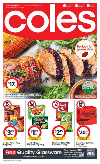 Coles Catalogue - 21 Sep 2022 - 27 Sep 2022.