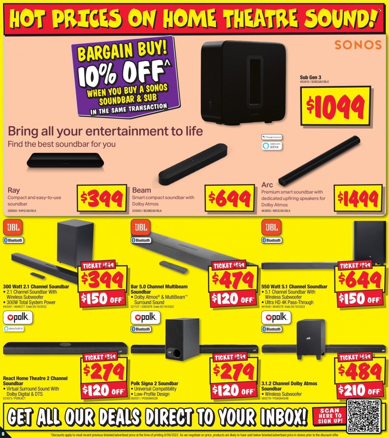 JB Hi-Fi catalogue - 22 Sep 2022 - 28 Sep 2022. Page 8