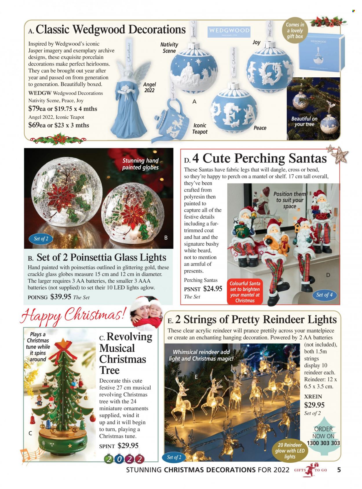 thumbnail - Innovations Catalogue - Sales products - teapot, gift box, hat, LED light. Page 5.