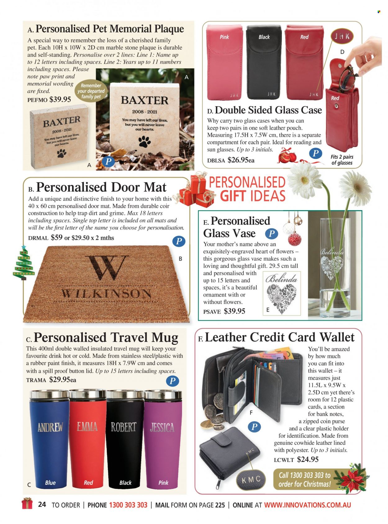 thumbnail - Innovations Catalogue - Sales products - lid, mug, travel mug, eraser. Page 24.