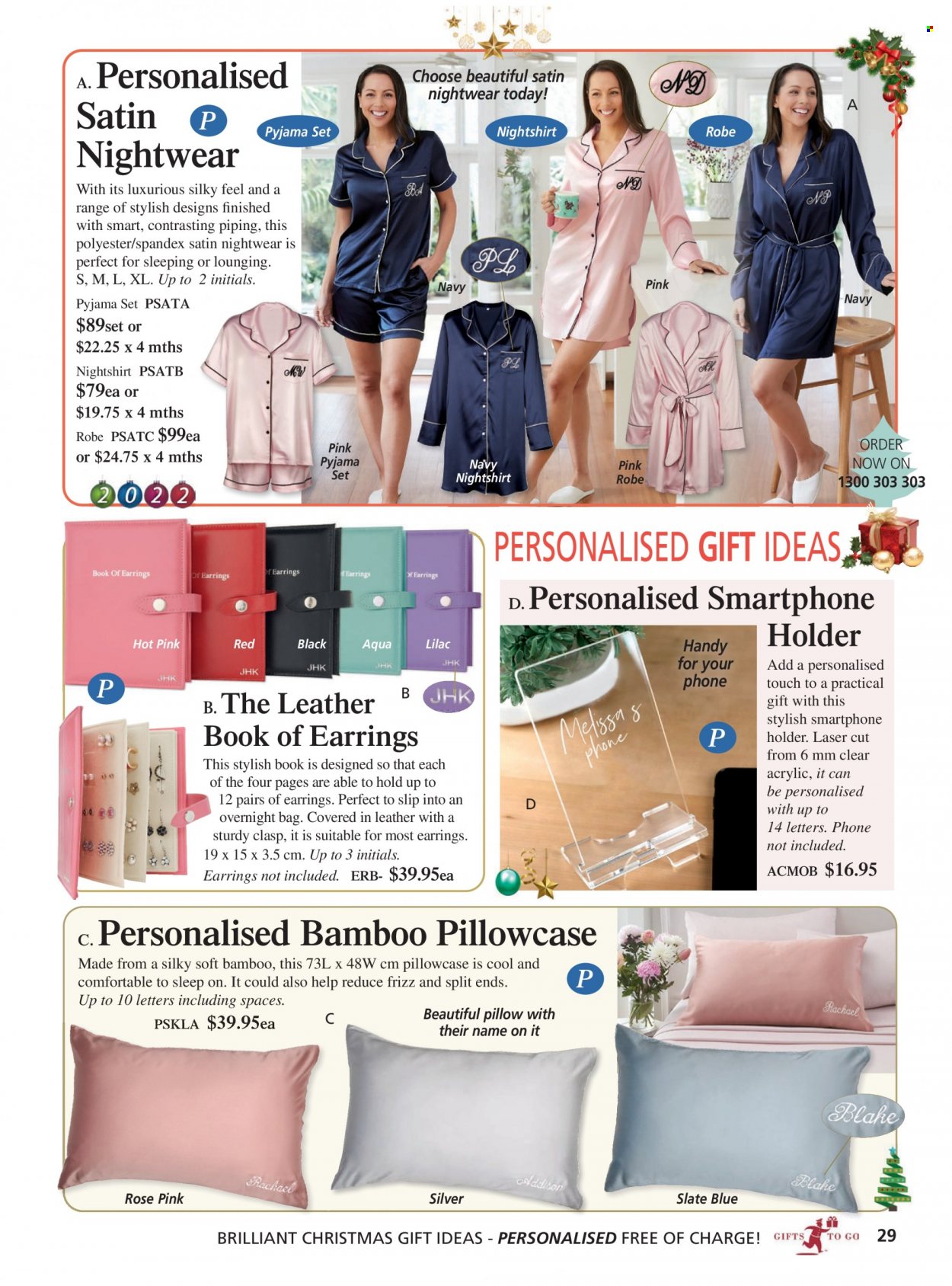 thumbnail - Innovations Catalogue - Sales products - book, pillow, pillowcase, costume, earrings, robe, pajamas. Page 29.