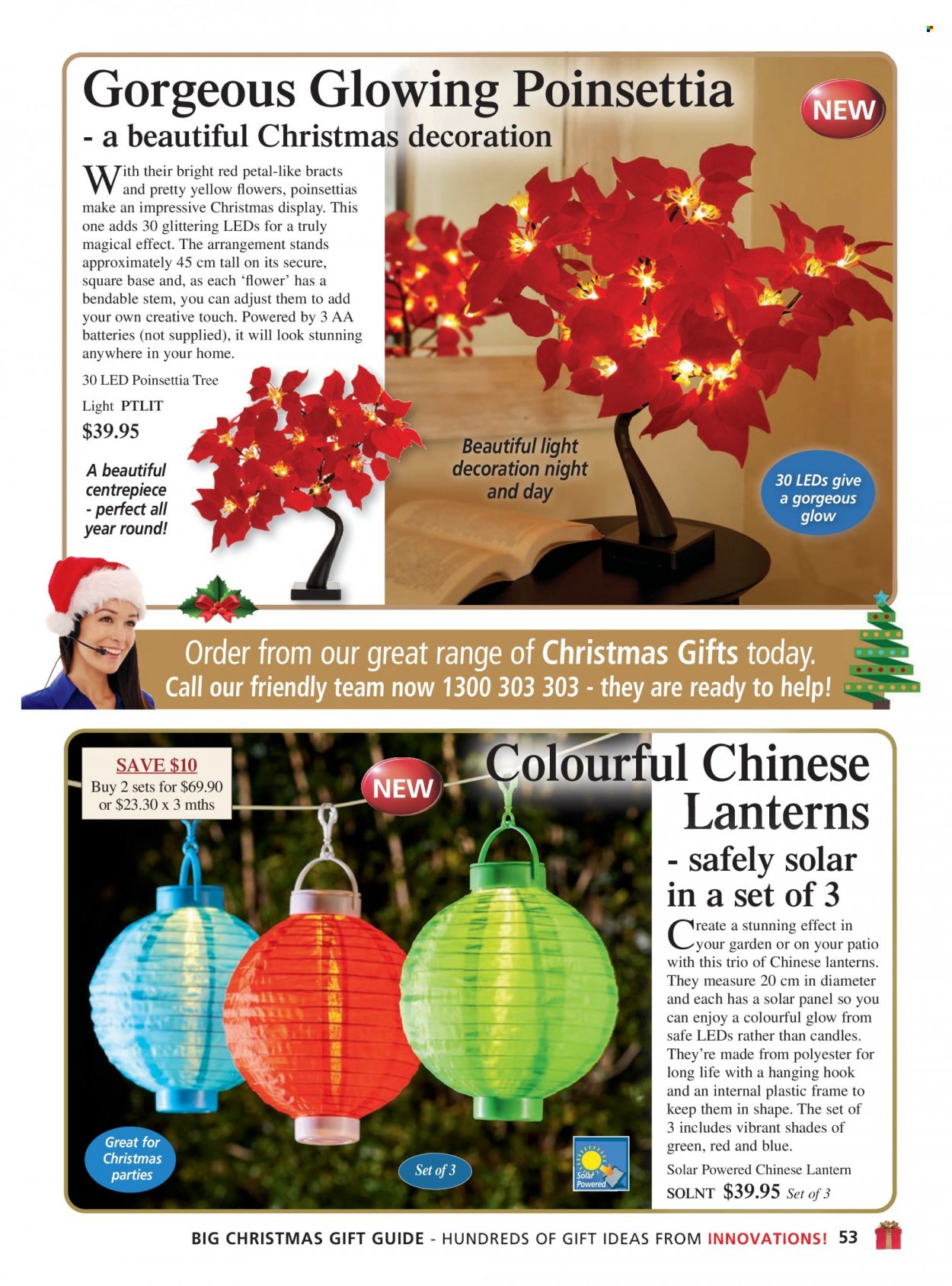 thumbnail - Innovations Catalogue - Sales products - candle, lantern, tree lights. Page 53.