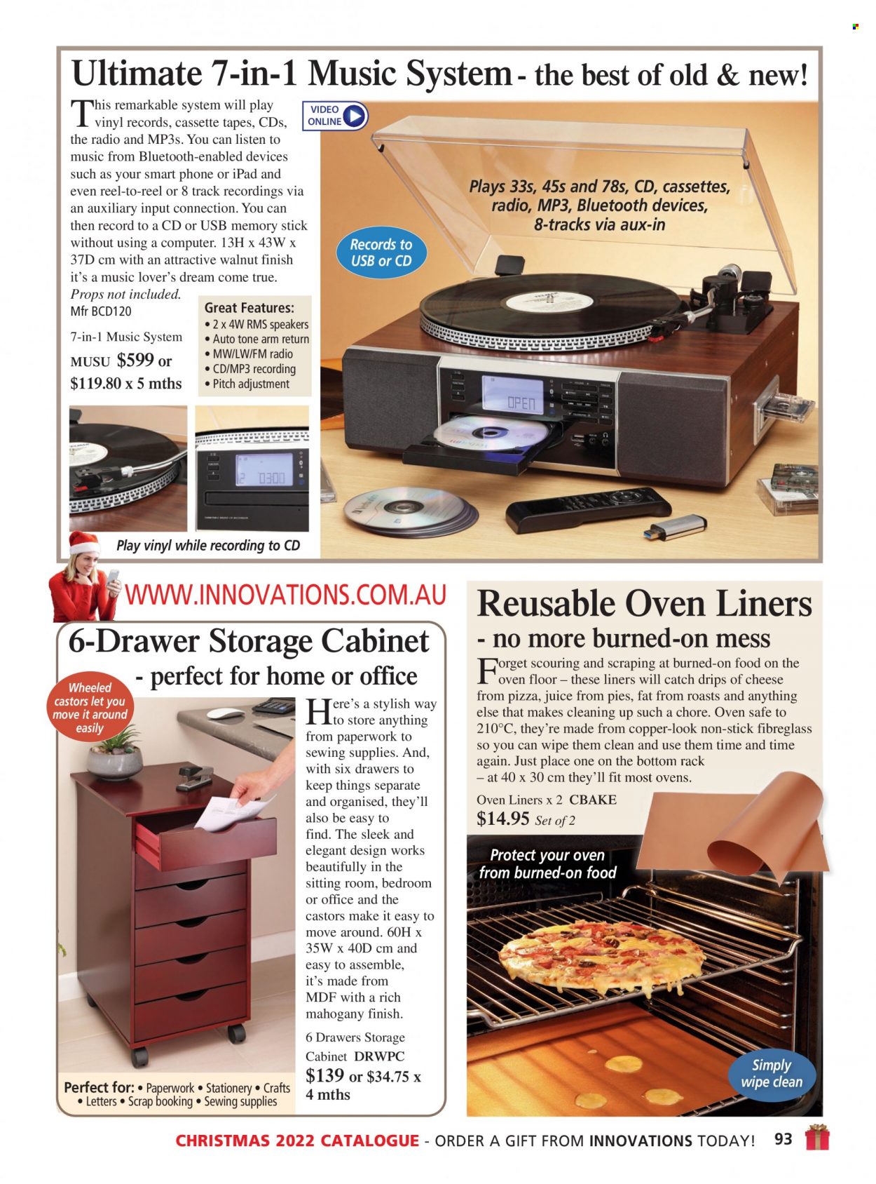 thumbnail - Innovations Catalogue - Sales products - radio, speaker. Page 93.
