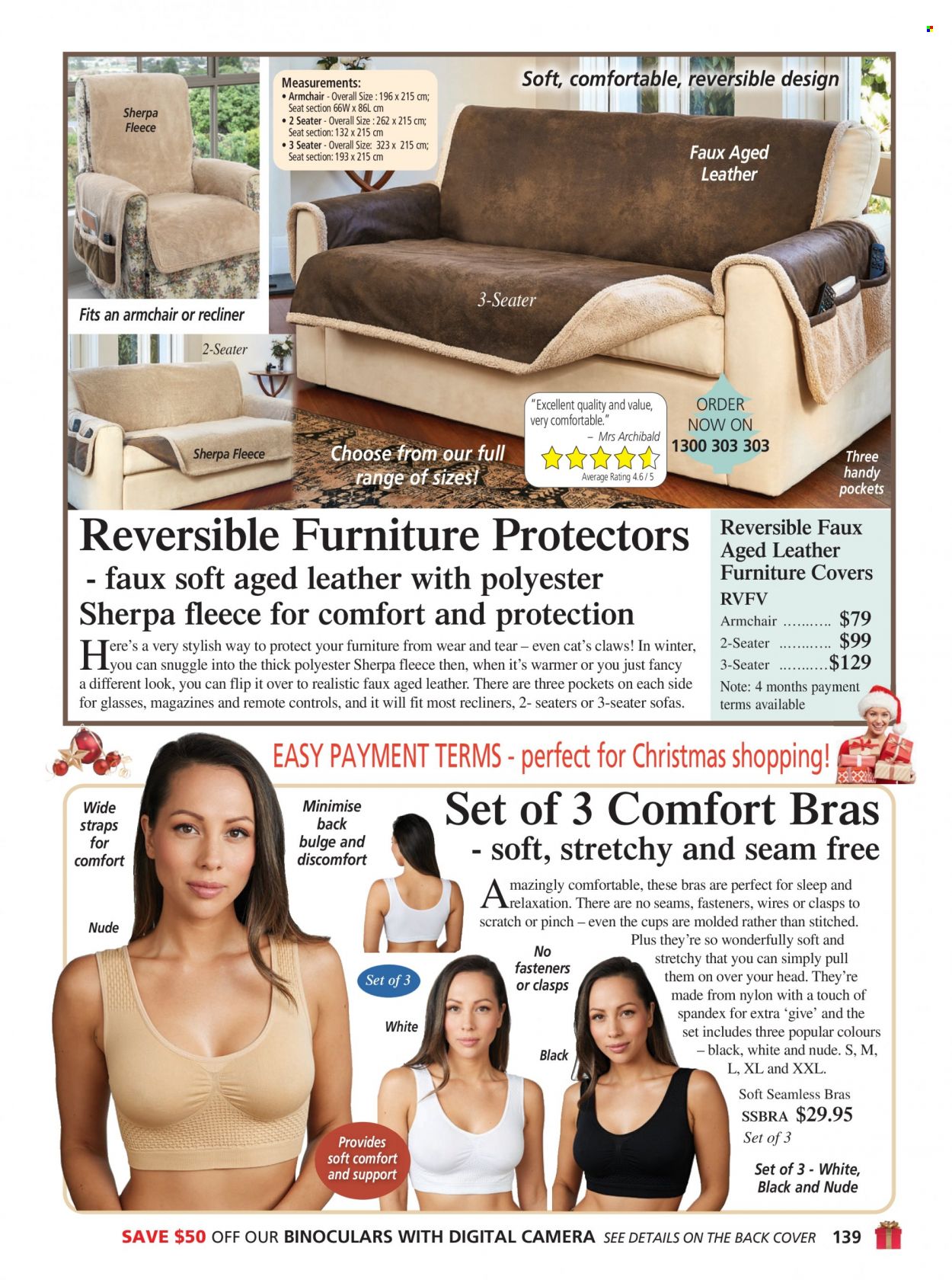 thumbnail - Innovations Catalogue - Sales products - cup, sherpa, bra. Page 139.