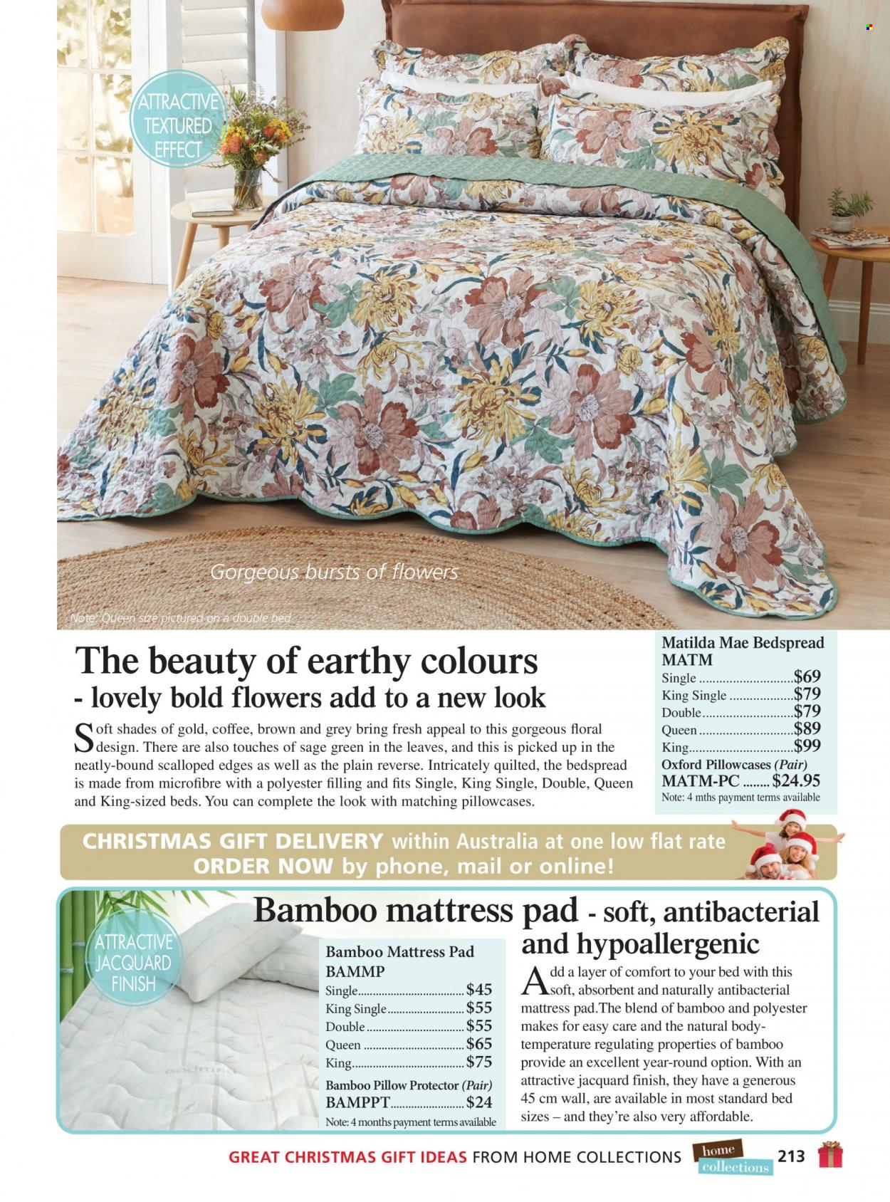 thumbnail - Innovations Catalogue - Sales products - bedspread, pillow, pillowcase, mattress protector. Page 213.