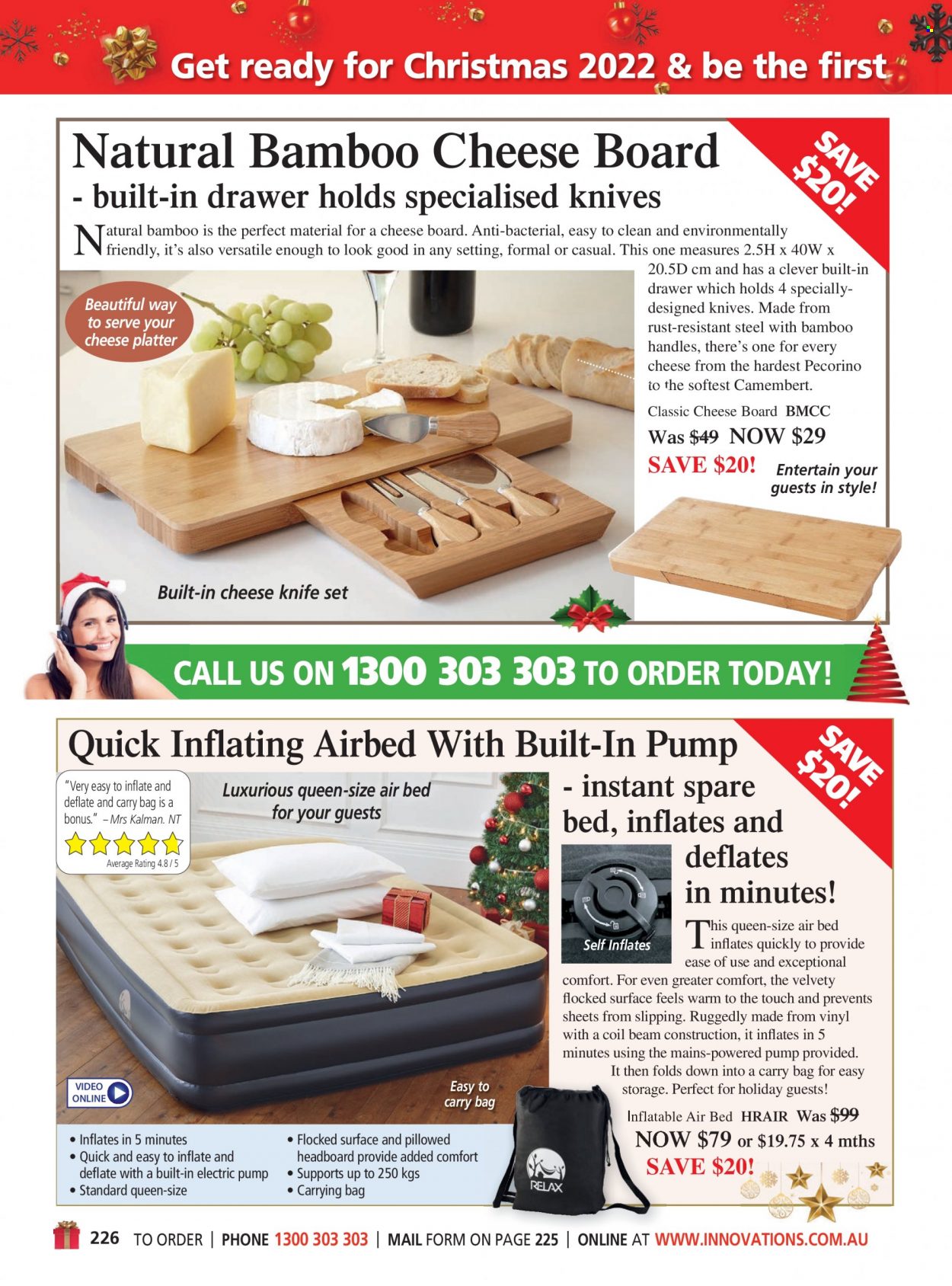 thumbnail - Innovations Catalogue - Sales products - knife, cheese board. Page 226.