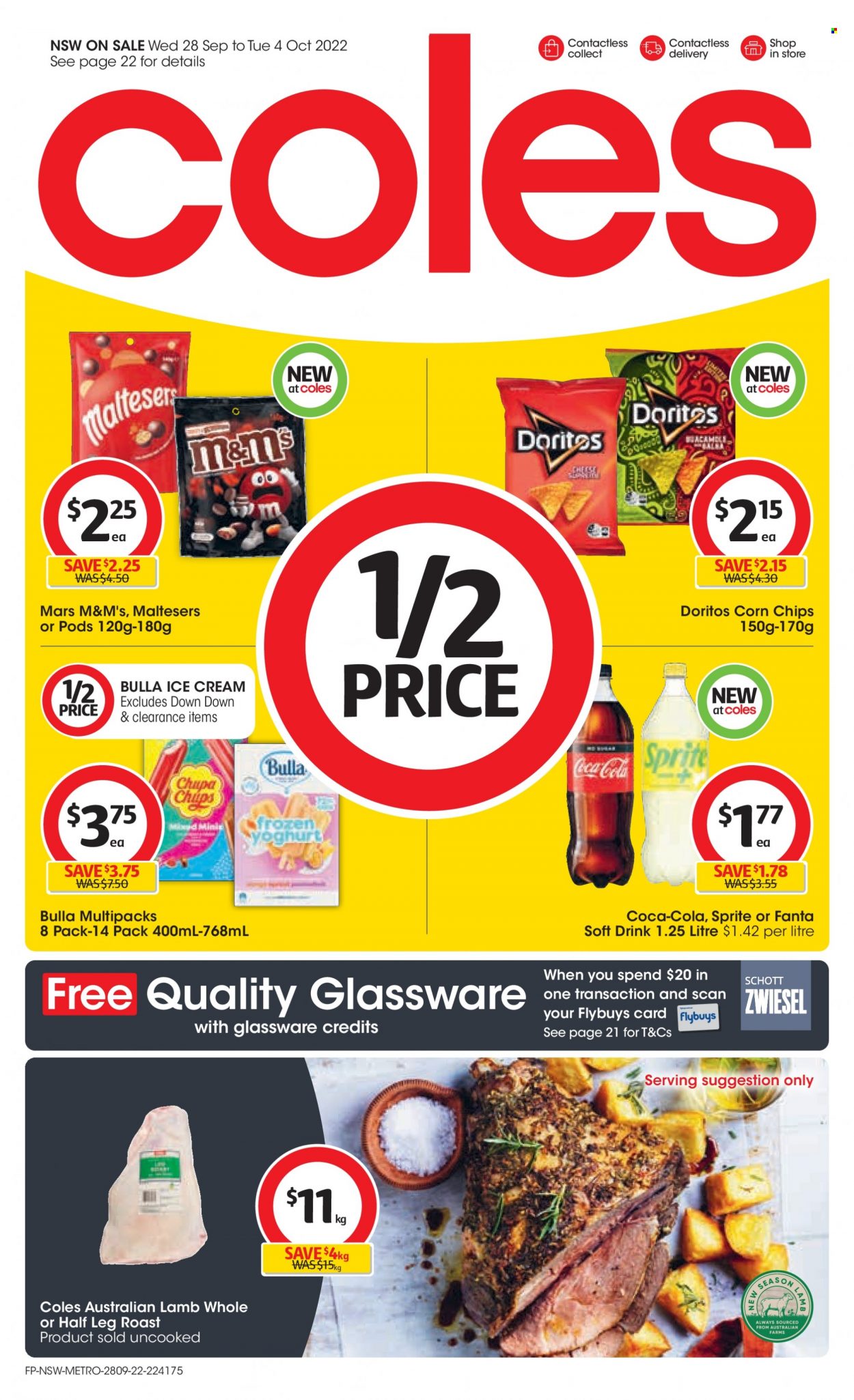 Coles catalogue - 28 Sep 2022 - 4 Oct 2022. Page 1