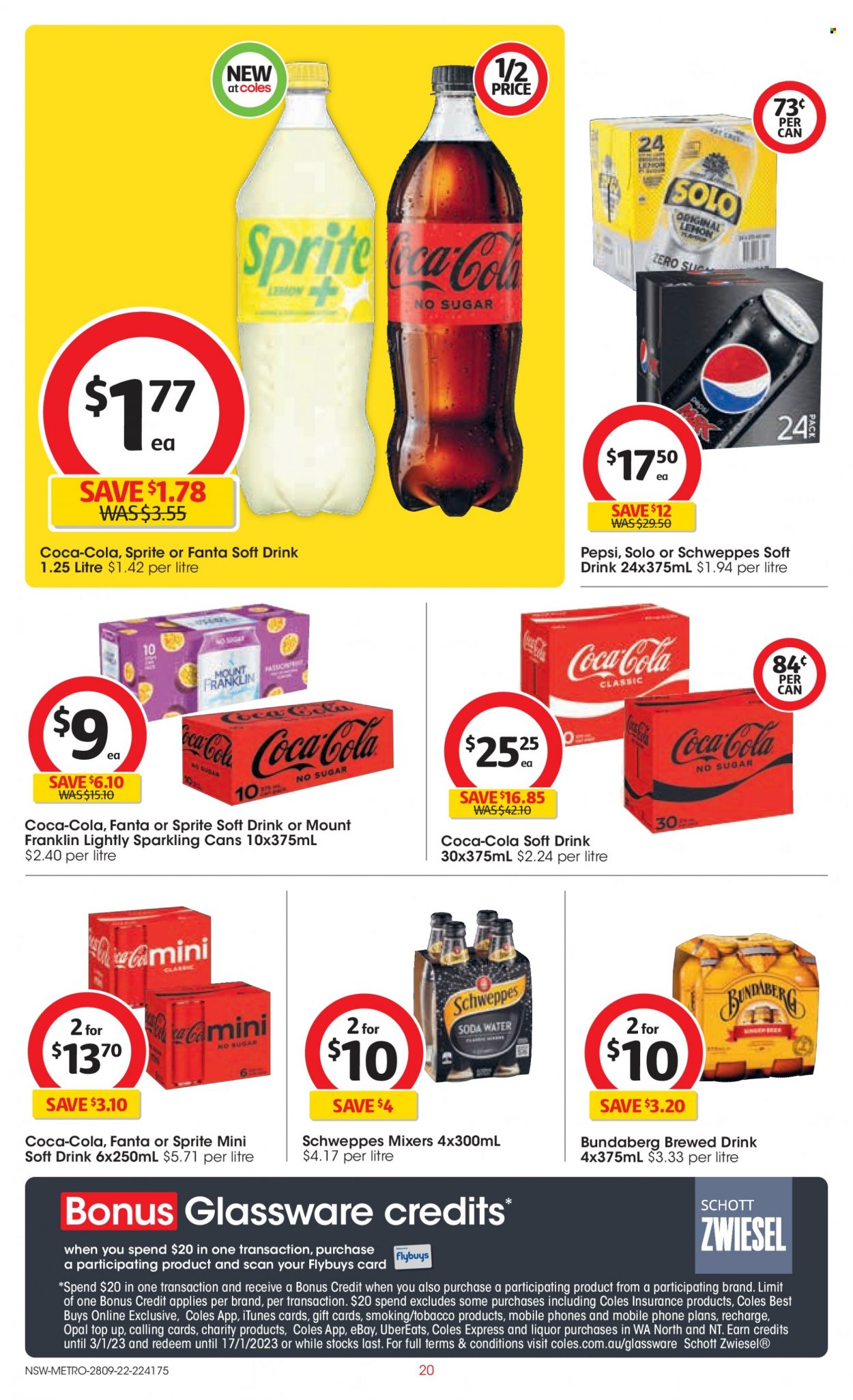 Coles catalogue - 28 Sep 2022 - 4 Oct 2022. Page 20