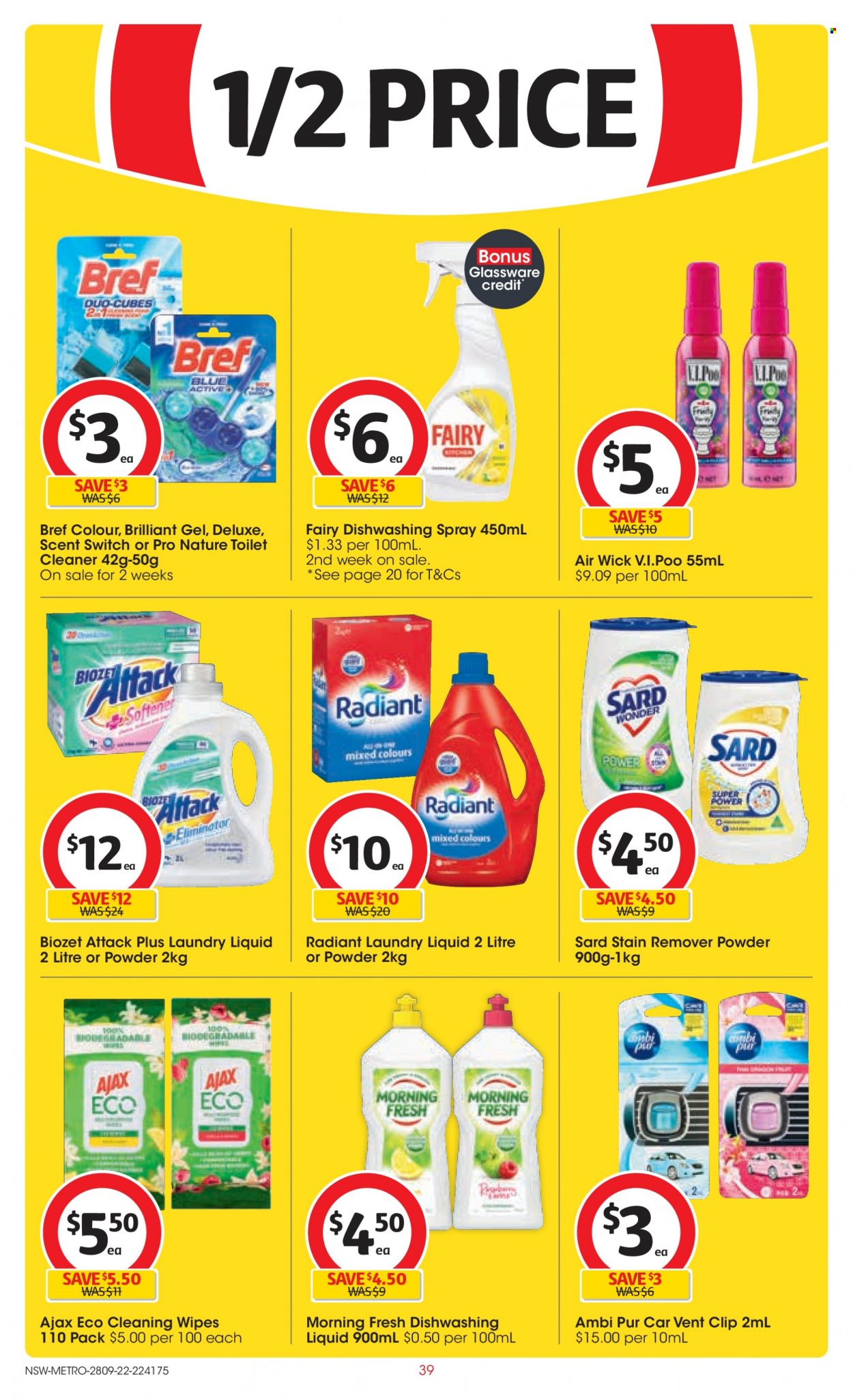 Coles catalogue - 28 Sep 2022 - 4 Oct 2022. Page 39