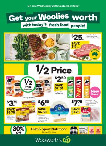 Woolworths Catalogue - 28 Sep 2022 - 4 Oct 2022.