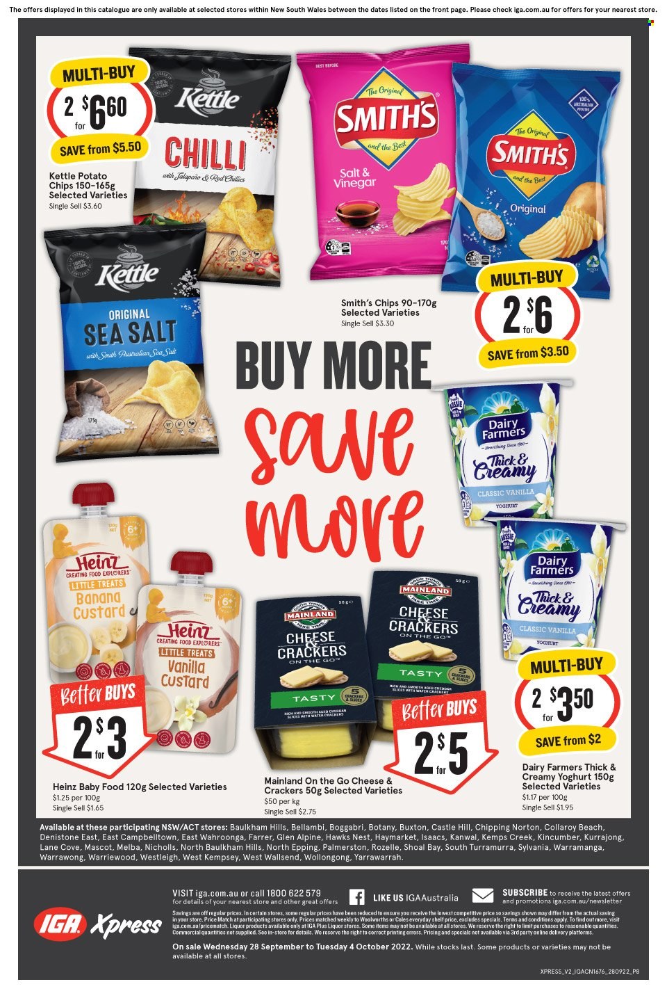 IGA Xpress catalogue - 28 Sep 2022 - 4 Oct 2022. Page 2