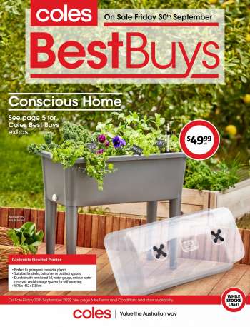 Coles Catalogue - 28 Sep 2022 - 4 Oct 2022.