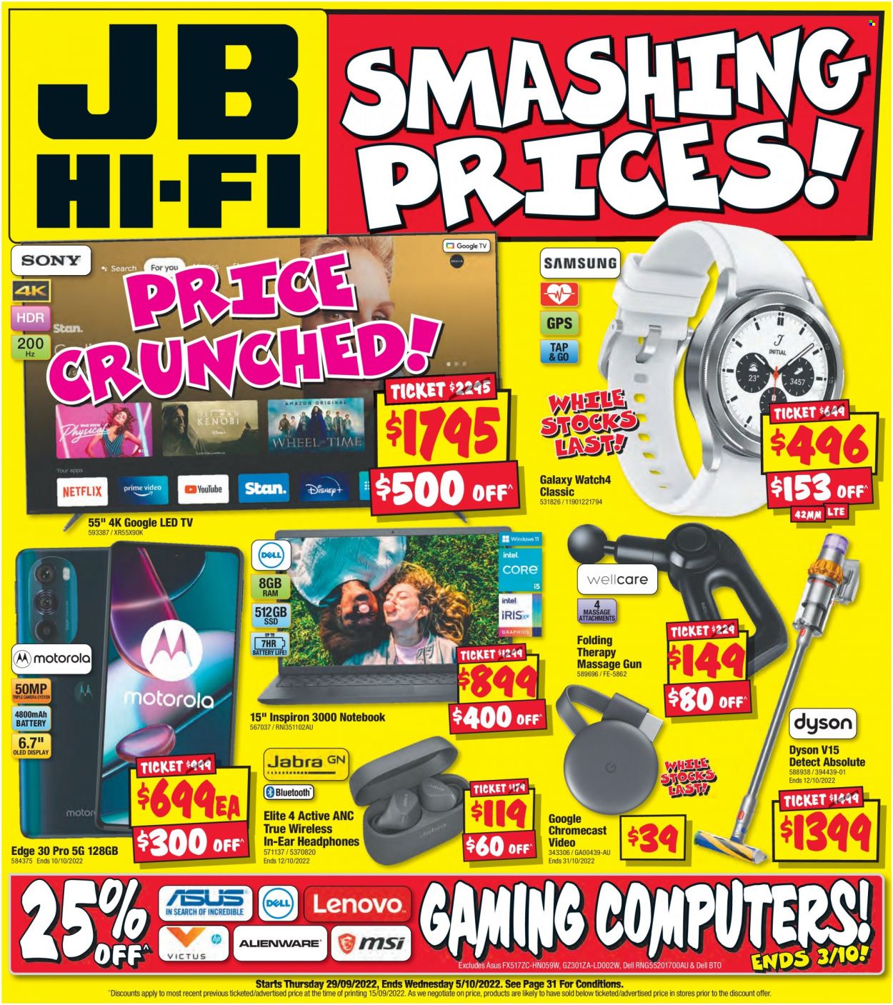 JB Hi-Fi catalogue - 29 Sep 2022 - 5 Oct 2022. Page 1