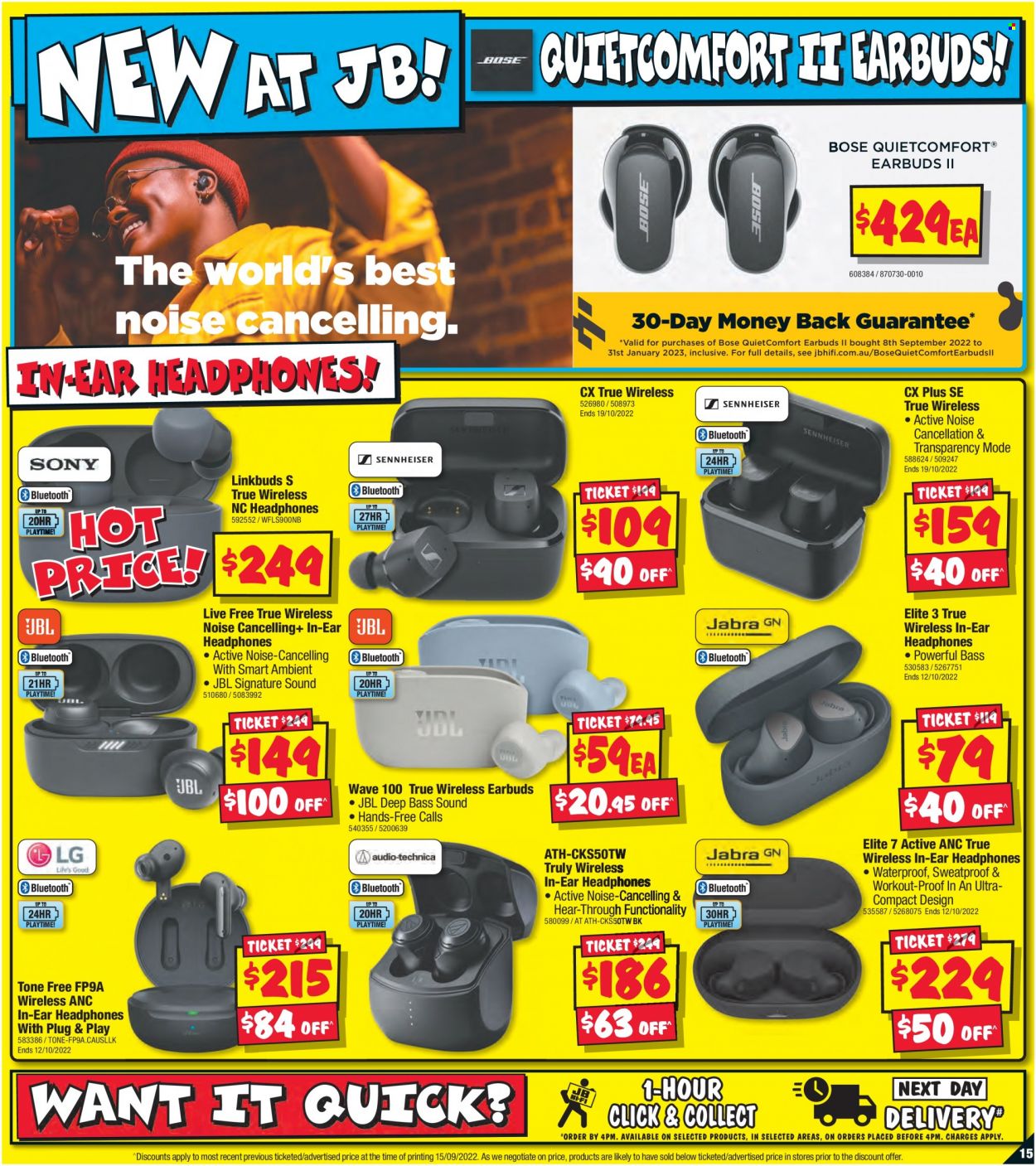 JB Hi-Fi catalogue - 29 Sep 2022 - 5 Oct 2022. Page 15