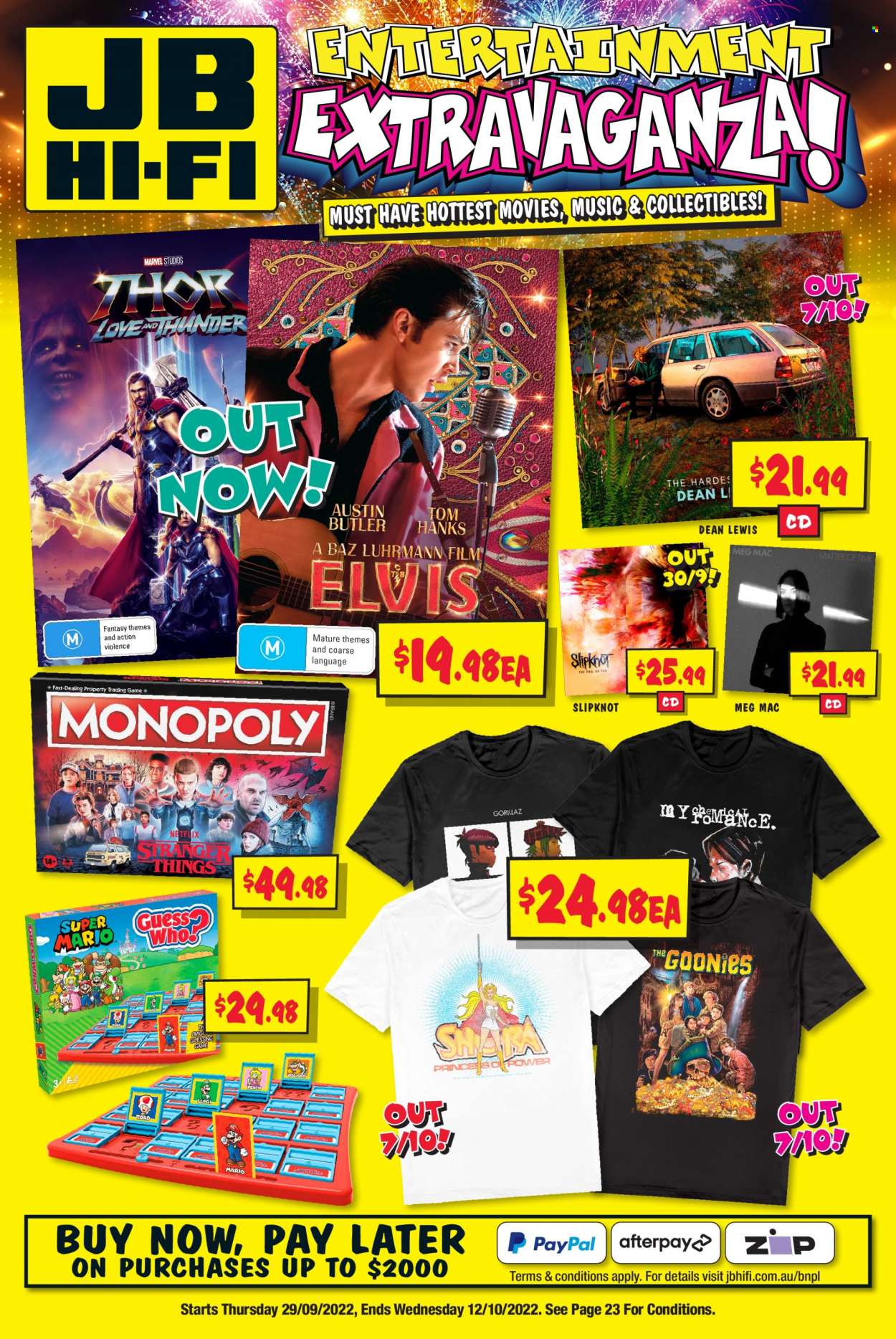 JB Hi-Fi catalogue - 29 Sep 2022 - 12 Oct 2022. Page 1