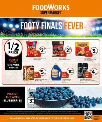 Foodworks Catalogue - 28 Sep 2022 - 4 Oct 2022.