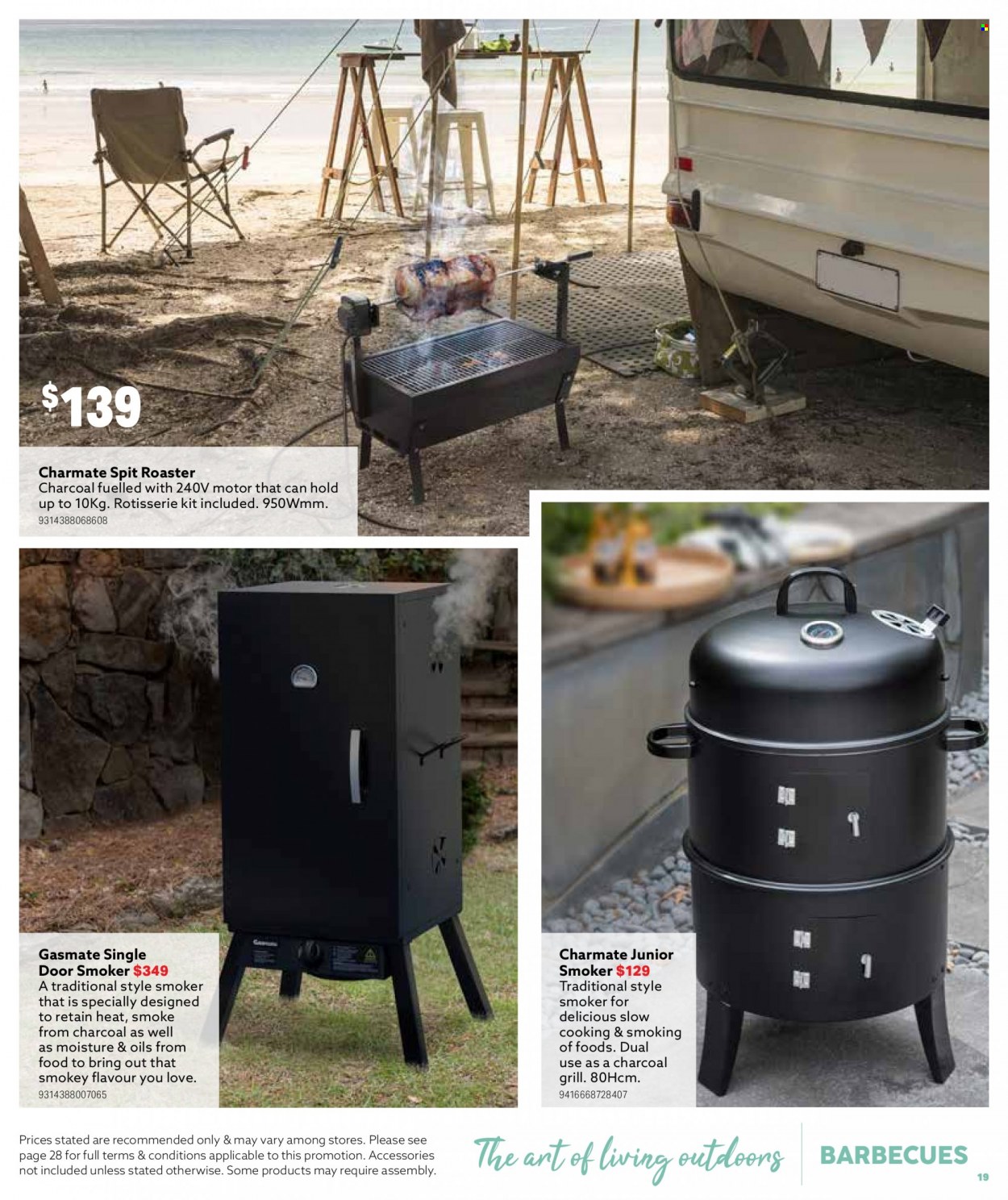 thumbnail - Mitre 10 Catalogue - 14 Sep 2022 - 31 Dec 2022 - Sales products - grill, smoker. Page 19.