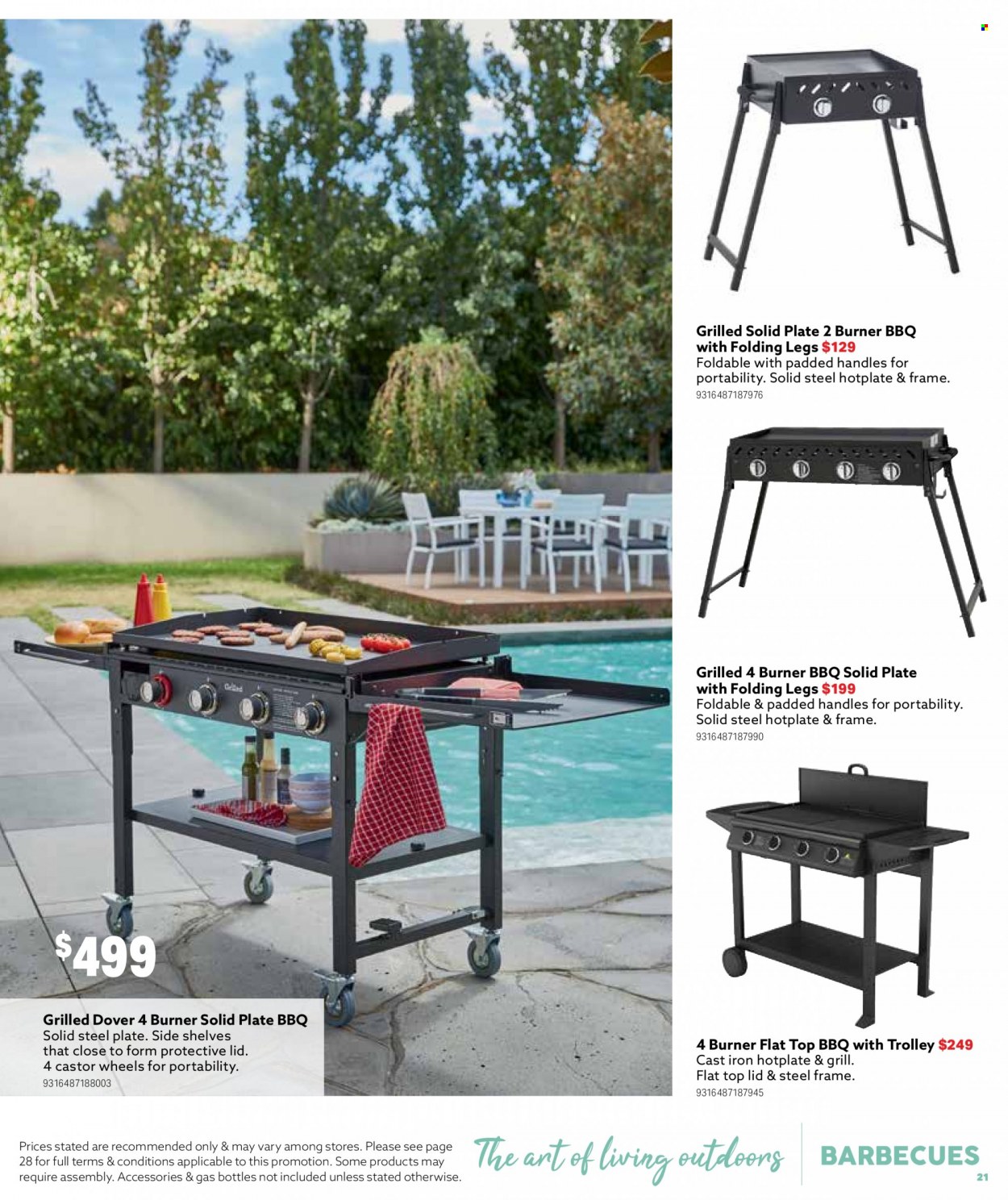 thumbnail - Mitre 10 Catalogue - 14 Sep 2022 - 31 Dec 2022 - Sales products - trolley, lid, plate. Page 21.