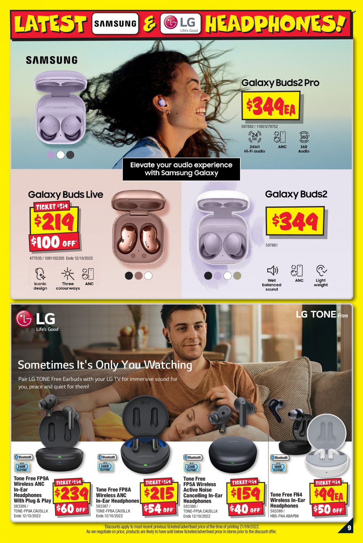 JB Hi-Fi catalogue - 29 Sep 2022 - 5 Oct 2022. Page 9