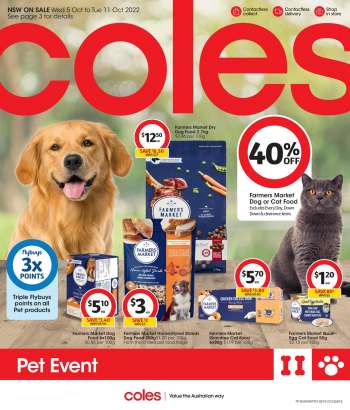 Coles Catalogue - 5 Oct 2022 - 11 Oct 2022.