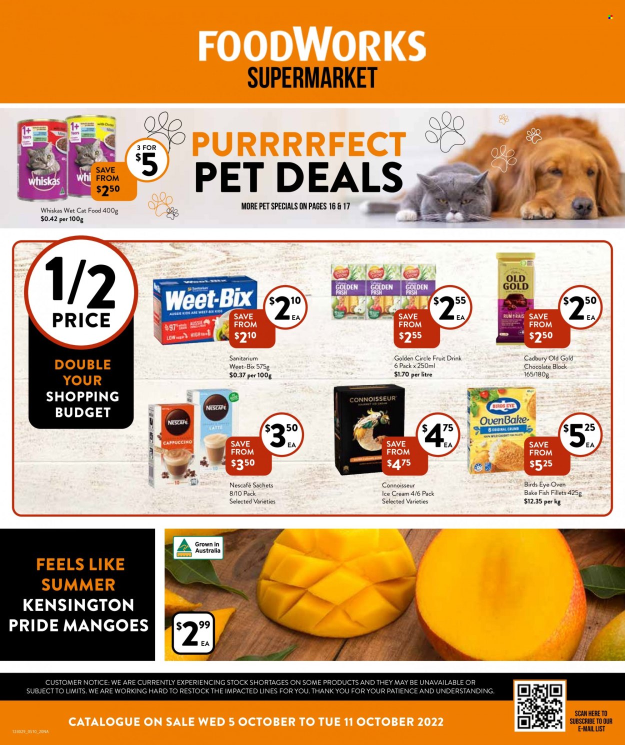 Foodworks catalogue - 5 Oct 2022 - 11 Oct 2022. Page 1