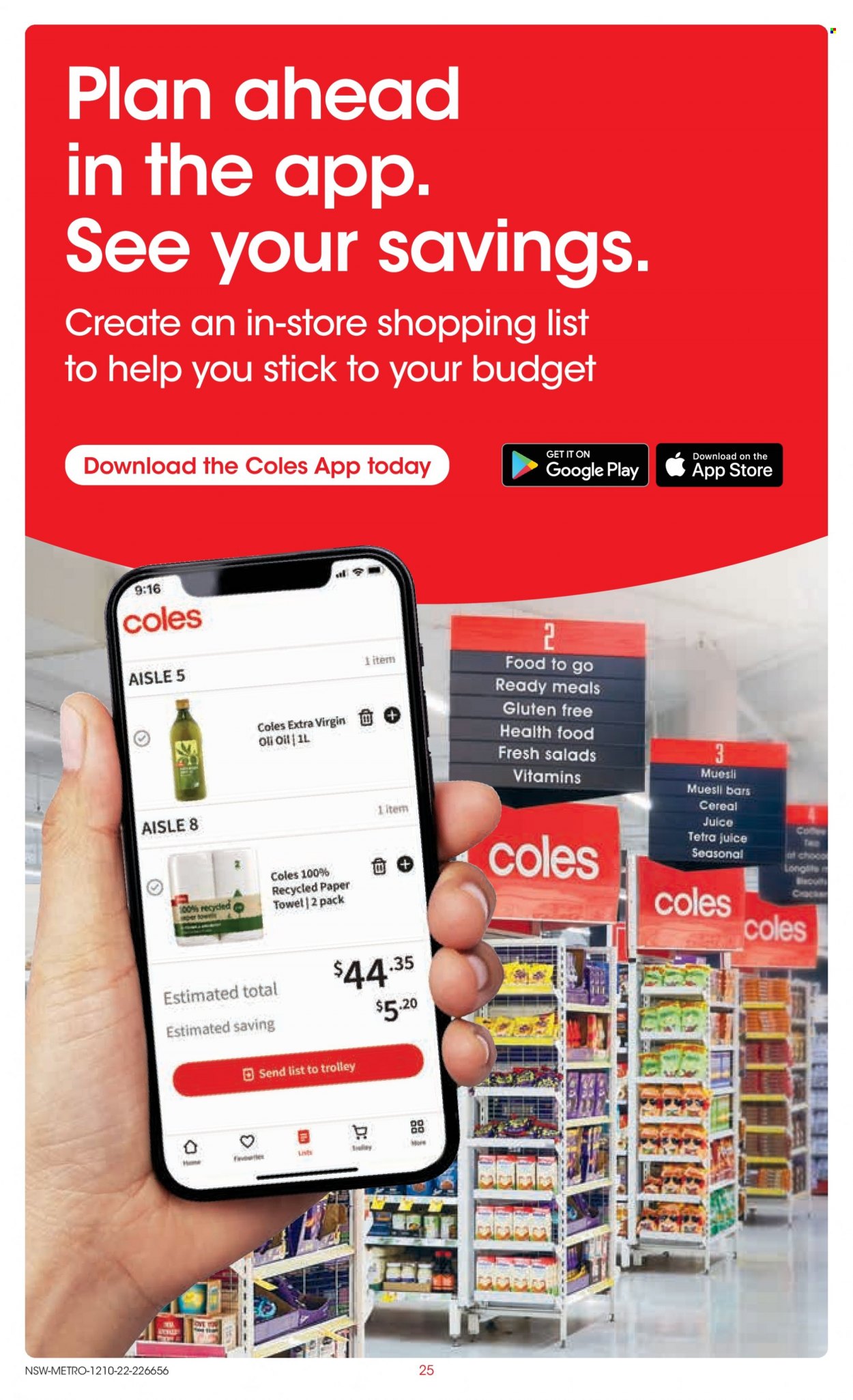 Coles catalogue - 12 Oct 2022 - 18 Oct 2022. Page 25