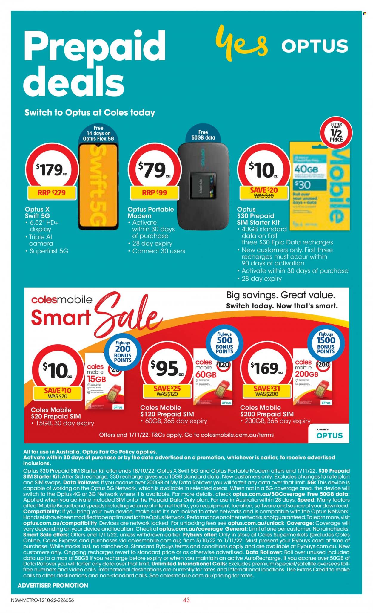 Coles catalogue - 12 Oct 2022 - 18 Oct 2022. Page 43