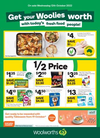 Woolworths Catalogue - 12 Oct 2022 - 18 Oct 2022.