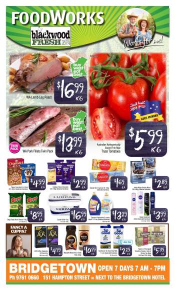 Foodworks Catalogue - 12 Oct 2022 - 18 Oct 2022.