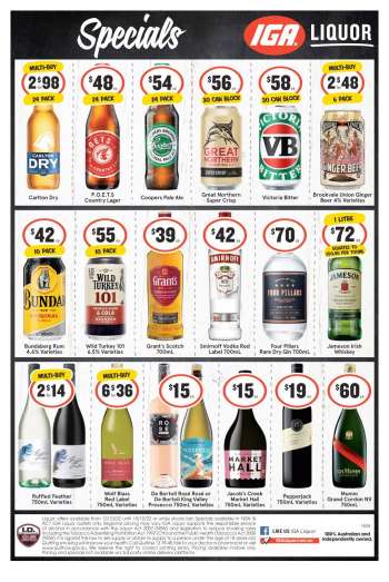 IGA LIQUOR Catalogue - 12 Oct 2022 - 18 Oct 2022.