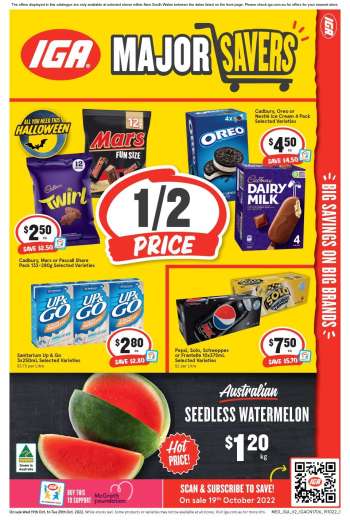 IGA Catalogue - 19 Oct 2022 - 25 Oct 2022.
